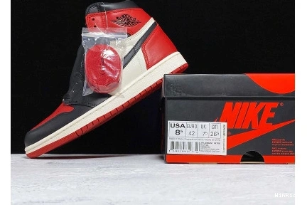 BRED 555088-610 1 HIGH JORDAN RETRO AIR OG TOE 1217